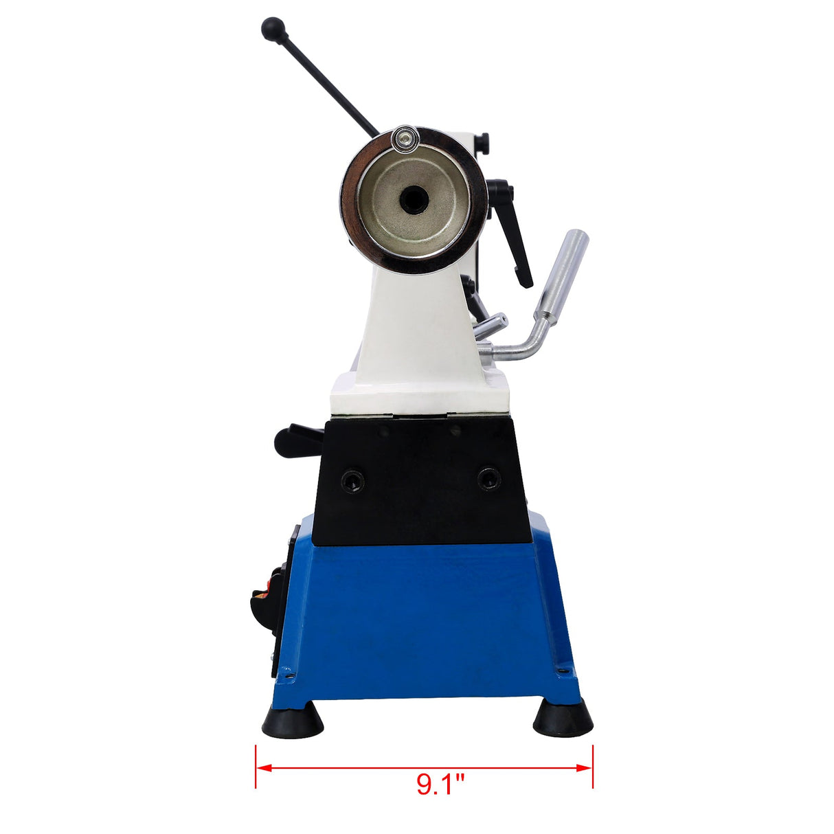 1/2HP Multifunctional Power Benchtop Wood Lathe 10' x 18' 5 Variable Speeds 500/750/1150/1800/3200RPM - Fab Heavy Parts