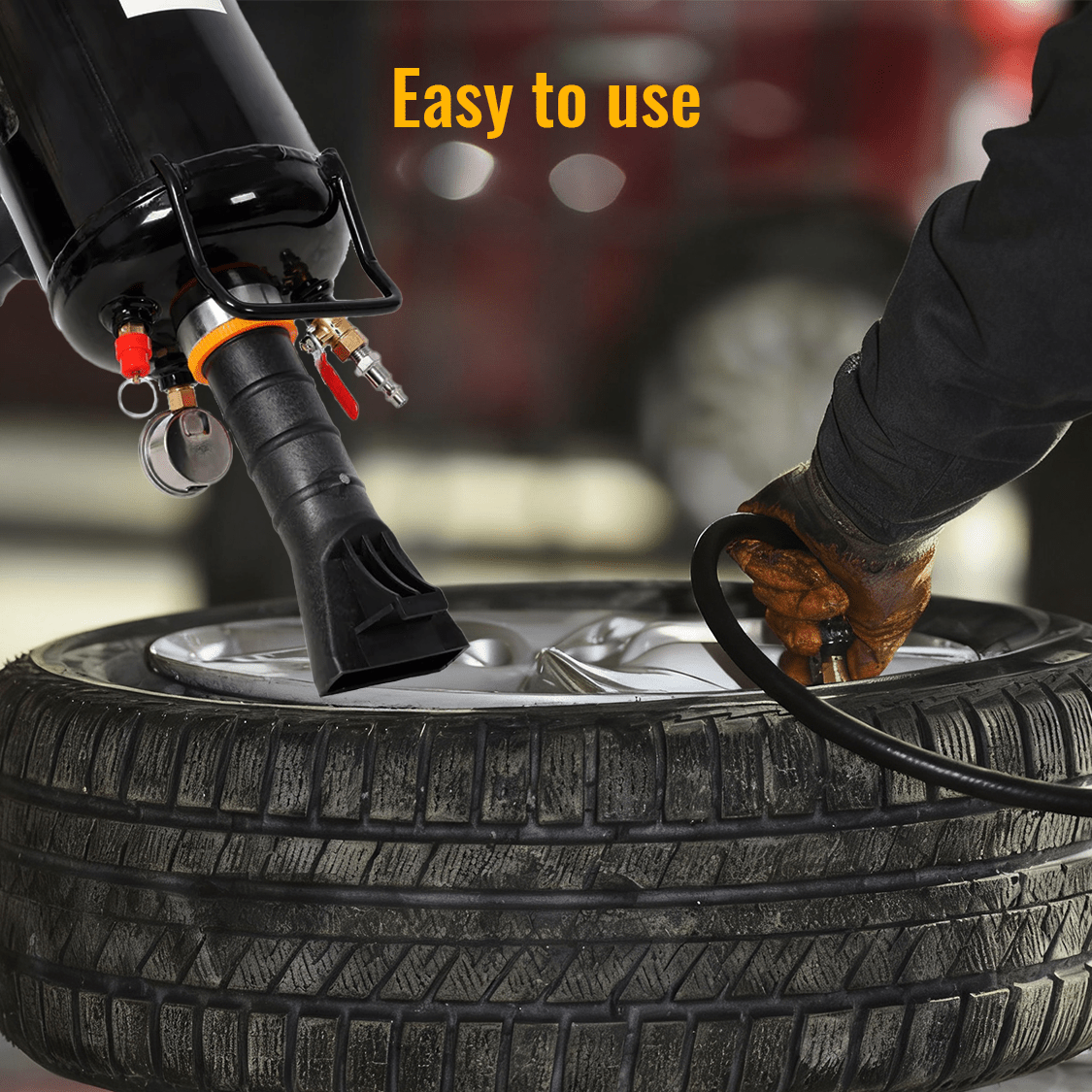 12L/3.2 Gallon Tire Bead Seater Tire Blaster Portable Tire Inflator Tool Handheld Bead Bazooka - Fab Heavy Parts