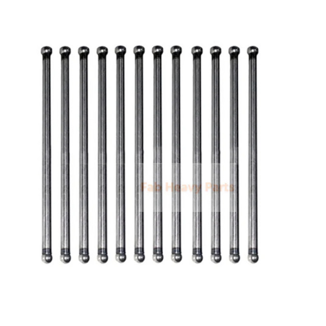 12PCS Push Rod 32A05-13100 103-9273 for Mitsubishi S4S S6S for Caterpillar 3044C 3046 C3.4