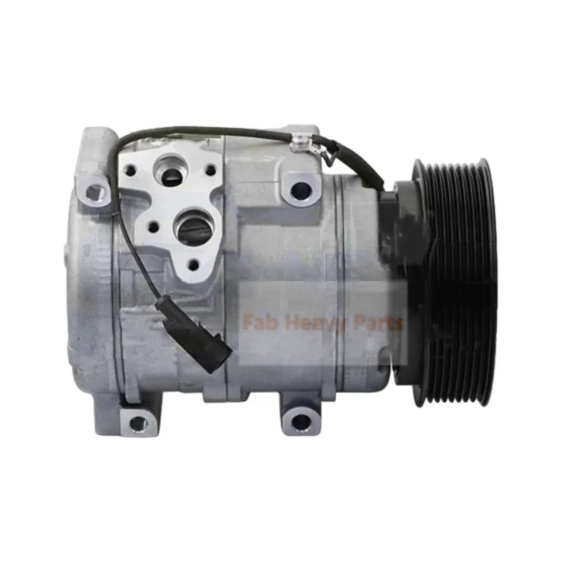 12V 10S17C A/C Compressor 51432095 Fits for CASE IH Magnum 250 265 280 295 310 325 340 355 380 385 400 405 Replacement - Fab Heavy Parts