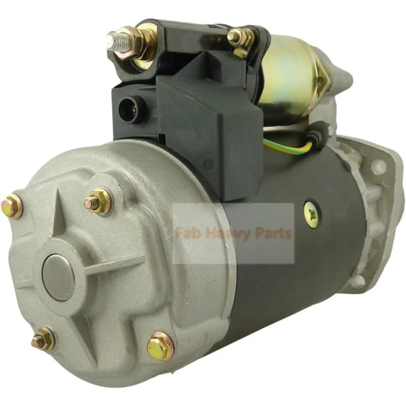 12V 10T Starter Motor 128000 - 5970 RE38336 RE41757 Fits for John Deere Backhoe Loaders 410d 510d 4045 710d 6059 Diesel 1990 - Fab Heavy Parts