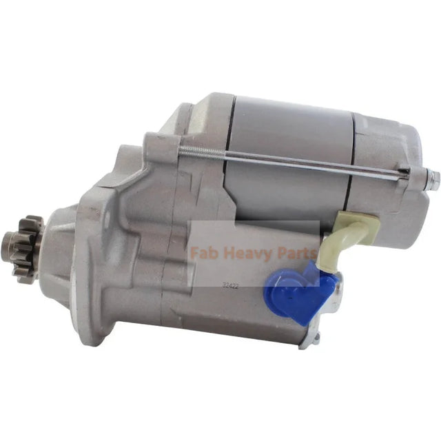 12V 10T Starter Motor 228000-5740 6667987 Aftermarket Replacement For Bobcat Compact Track Loaders MT50 2002 2003 Kubota D722 Dsl MT52 2004 2005 2006 2007 2008 2009 Kubota D722-E3B Dsl