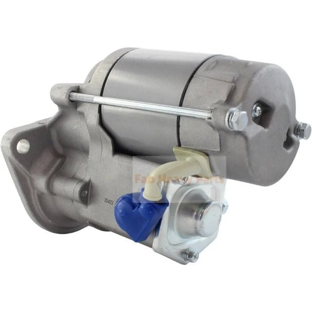 12V 10T Starter Motor 228000-5740 6667987 Aftermarket Replacement For Bobcat Compact Track Loaders MT50 2002 2003 Kubota D722 Dsl MT52 2004 2005 2006 2007 2008 2009 Kubota D722-E3B Dsl