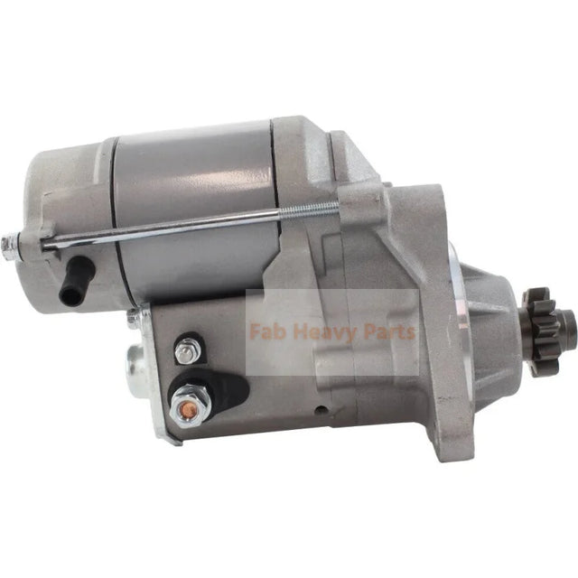 12V 10T Starter Motor 228000-5740 6667987 Aftermarket Replacement For Bobcat Compact Track Loaders MT50 2002 2003 Kubota D722 Dsl MT52 2004 2005 2006 2007 2008 2009 Kubota D722-E3B Dsl
