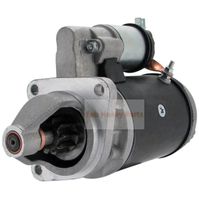 12V 10t Motor de arranque 26198 2873A015 265-50102 Se ajusta para Massey Ferguson Agricultural Tractor MF-298 Perkins A4.318 1983-1986