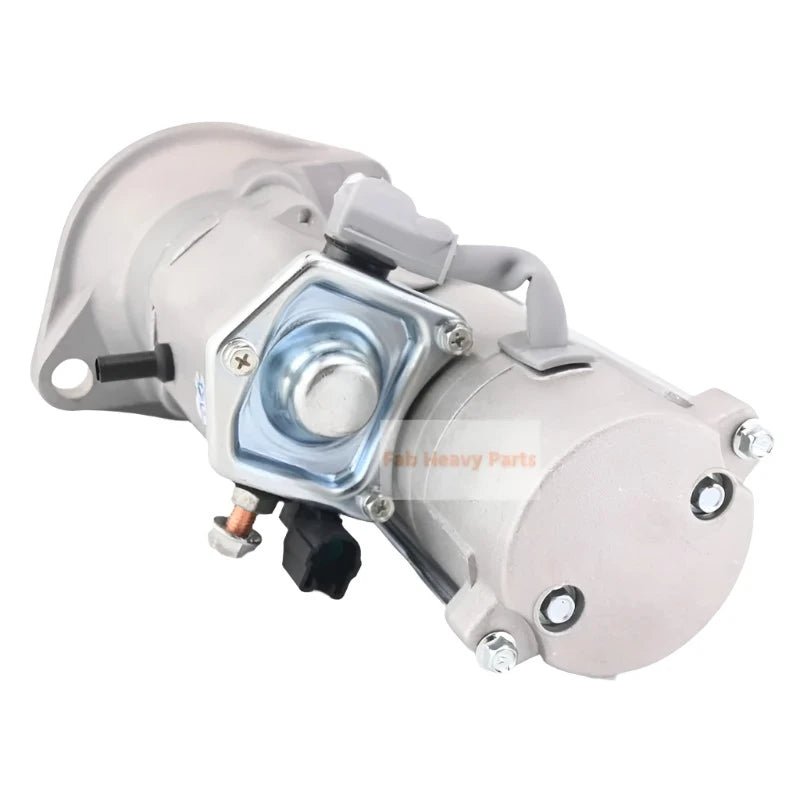 12V 10T Starter Motor 7253205 6681858 Aftermarket Replacement For Bobcat Excavator E25 E26 E27 E27Z E32 E37 E42 E45 E50 E55 E85 - Fab Heavy Parts
