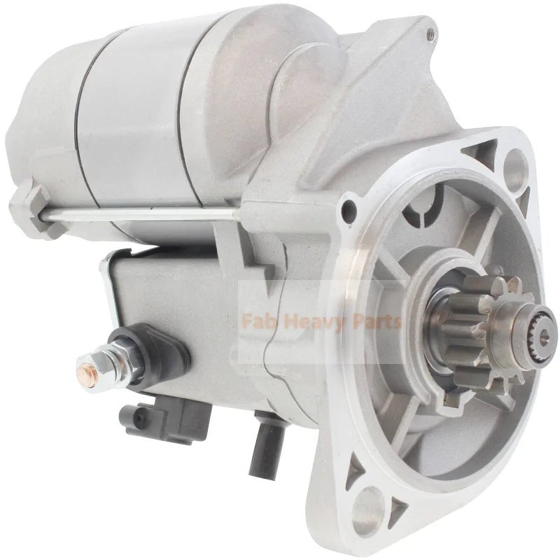 12V 11T Starter Motor AM100807 AM100809 TY25236 Fits for John Deere 430 22HP 3T72 455 22HP 455 3T72 755 3T72 Diesel 1984 - 1996 - Fab Heavy Parts