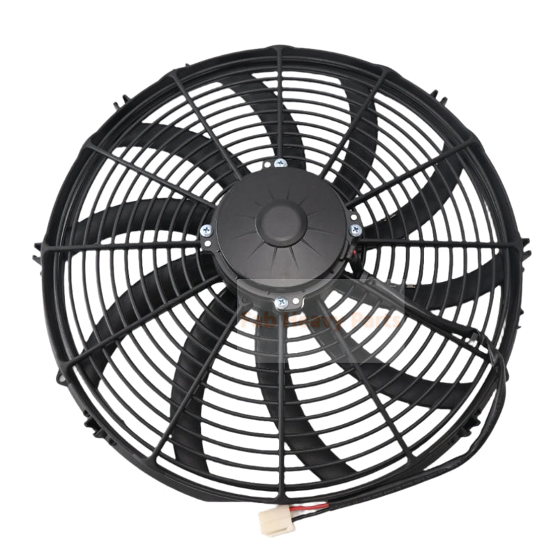 12V 16.00" High Performance Pusher Fan 30102047 VA18-AP70/LL-86S Straight Blades - Fab Heavy Parts