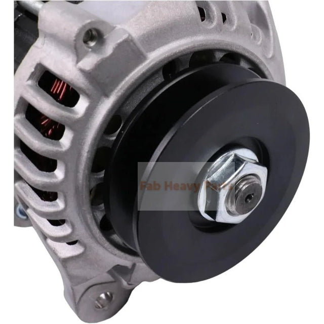 12V 40A Alternator 1361137 Fits for Isuzu Engine 4JD1 for Hyster Forklift H45XM H50XM H55XM Replacement - Fab Heavy Parts