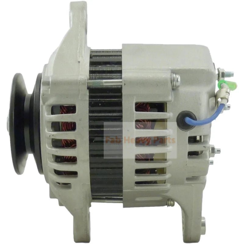 12V 40A Alternator AM878581 AM880733 119836 - 77200 Fits for John Deere Agricultural Tractor 4020 0000 5575 6675 7775 Yanmar 36HP Diesel 1995 - 1998 - Fab Heavy Parts