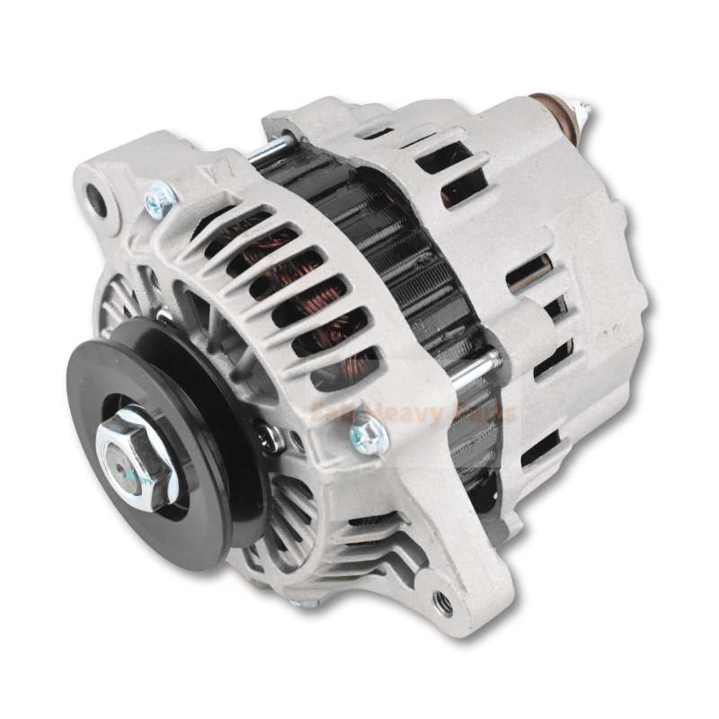 12V 60A Alternator 1C011 - 64010 for Kubota Engine V3600 V3800 V3300 Tractor M6800HDC M8200 - CAB M9000DTMC - Fab Heavy Parts
