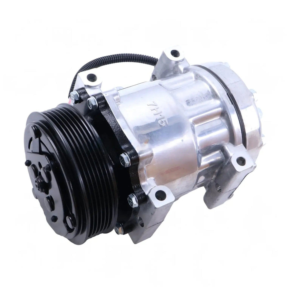 12V 6PK 126mm 7H15 A/C Compressor F69 - 1015 - 111 F69 - 1028 - 111 for Peterbilt 365 367 389 Kenworth T680 T660 T880 Truck - Fab Heavy Parts