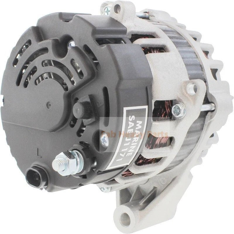 12V 75A Alternator 425300 3862613 3862665 Fits for Volvo Penta 3.0GLM 3.0GLP 3L/181CI 4 - Cyl 2000 - 2007 - Fab Heavy Parts