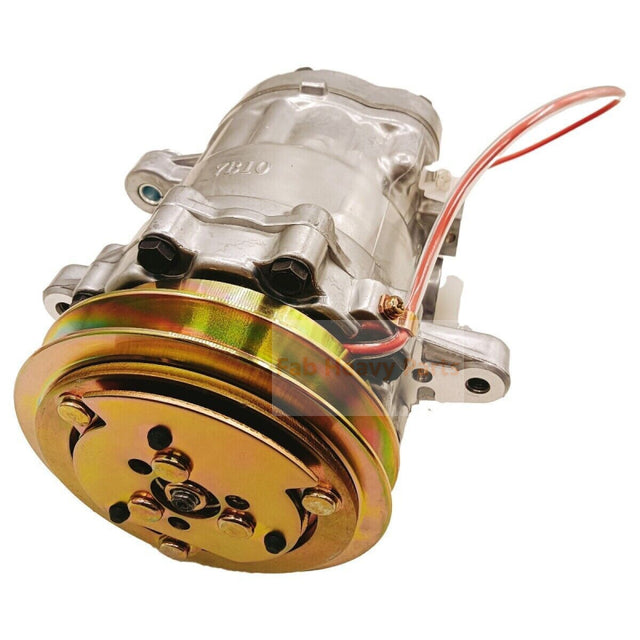 12V 7B08 1PK 115 mm Compresor de A/C 8316 Compatible con Sanden
