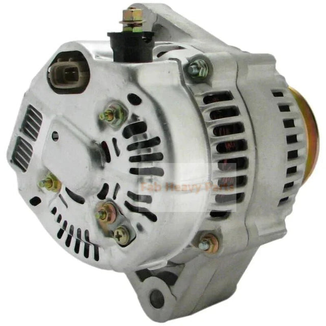 12V 80A Alternator 20130227 119773 - 77200 Fits for Yanmar Marine Engines - Marine 6lp - Dt 6lp - Dte 6lp - Dtze 6lp - Dtzy 6lp - St 6cyl Diesel - Fab Heavy Parts