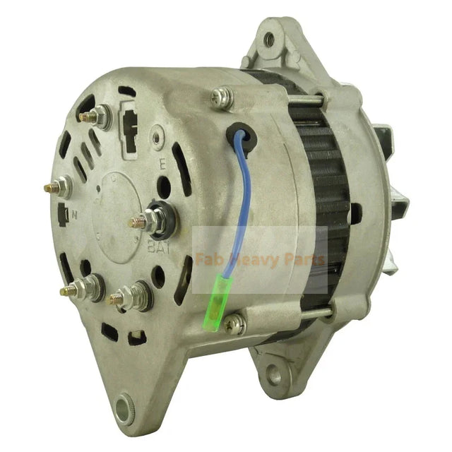 12V 80A Alternateur RA00119 119573-77200 119573-77201 Fits pour les moteurs marins Yanmar - Marine 3JH2 3Cyl Diesel 1991-1999