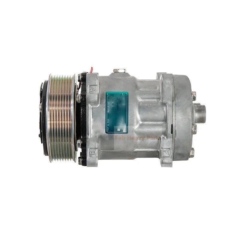 12V 8PK 119mm SD709 A/C Compressor 5748 46384522 033468 304873 - Fab Heavy Parts
