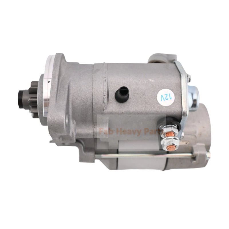12V 9T Starter Motor 05741402 for Bomag BW12 Roller - Fab Heavy Parts
