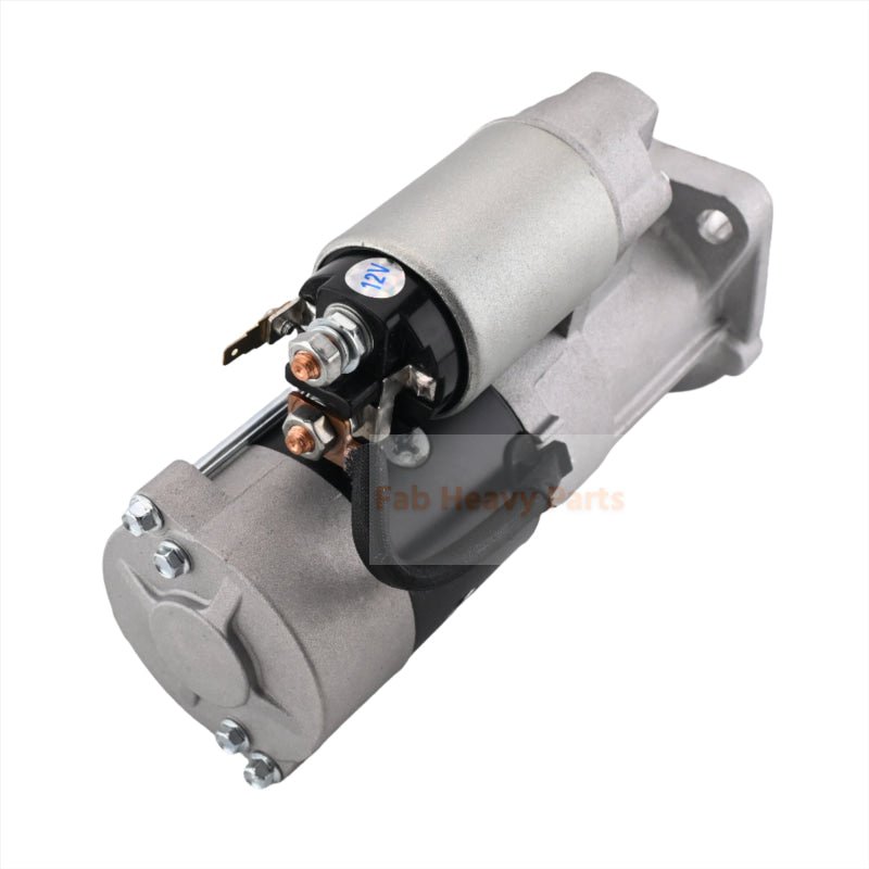 12V 9T Starter Motor 1G772 - 63010 M8T71671 for Kubota Engine V3300 Tractor M5040DT M6040DT M7040HD Aftermarket Replacement For Bobcat S650 - Fab Heavy Parts
