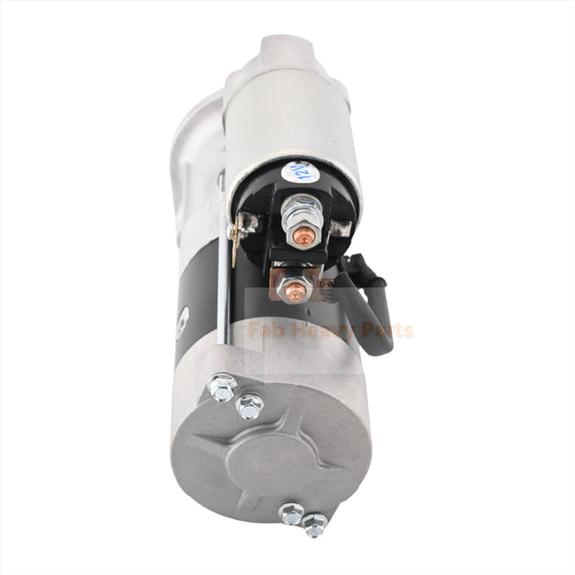 12V 9T Starter Motor 1G772-63010 M8T71671 for Kubota Engine V3300 Tractor M5040DT M6040DT M7040HD Aftermarket Replacement For Bobcat S650