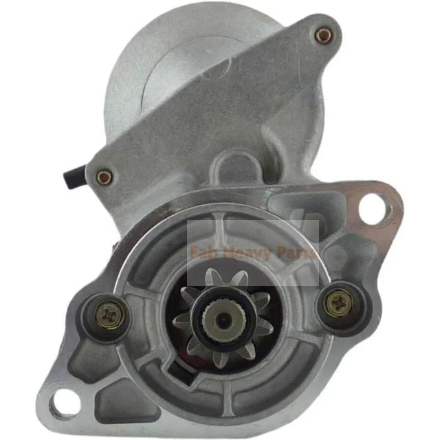12V 9T Starter Motor 228000 - 097 16235 - 63010 K7571 - 96800 Fits for Kubota Excavators KX41 - 2 KX41 - 2S KX41 - 2SV KX61 - 2 KX91 - 2 D1105BH 21.6HP Dsl 1995 - 2000 - Fab Heavy Parts