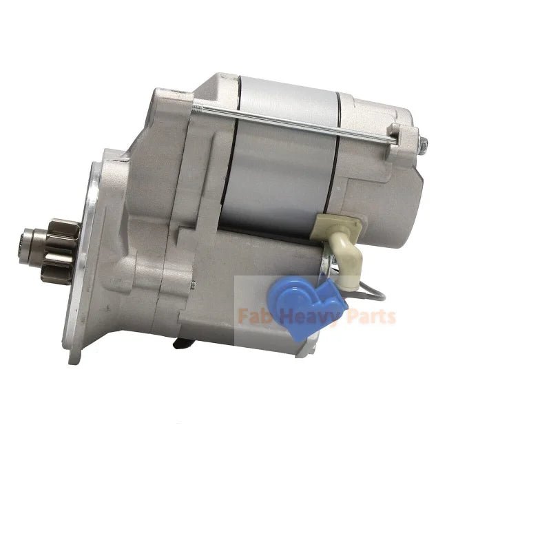 12V 9T Starter Motor 228000 - 1980 8 - 97048 - 967 - 2 228000 - 2000 Fits for Challenger Tractor MT225B MT255 MT255B MT260 Isekinouki 3 - 68 Diesel 2002 - 2008 - Fab Heavy Parts