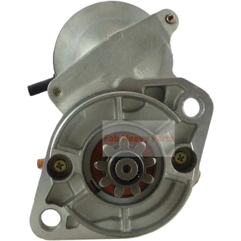 12V 9T Starter Motor 228000 - 4920 17298 - 63010 17298 - 63011 Fits for Kubota D1302 D1402 GV1125 - Q60 GV3170 - SW 22HP GV3190QSW 24HP Diesel 1986 - 1995 - Fab Heavy Parts