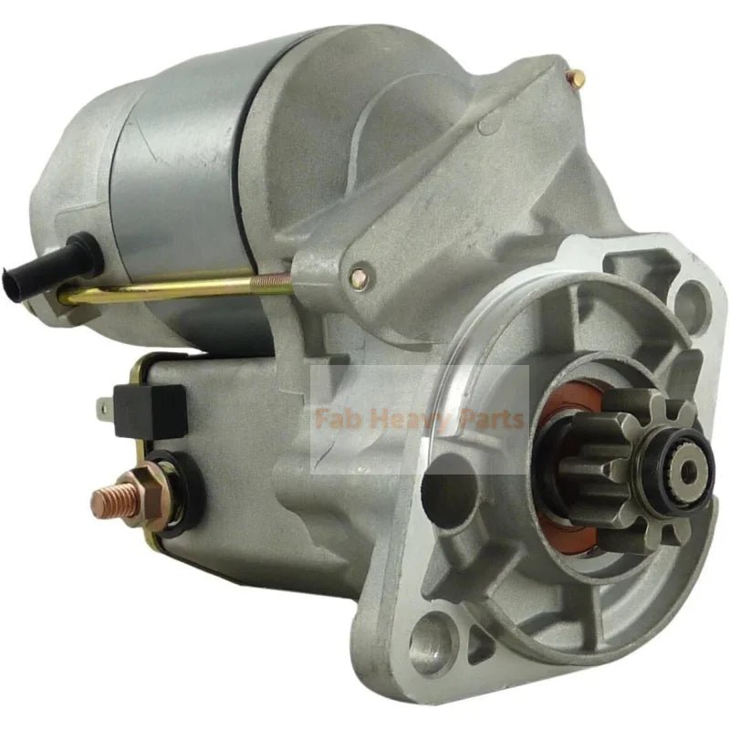 12V 9T Starter Motor 228000 - 4920 503470 17298 - 63010 Fits for Kubota D1302 1986 D1402 1987 GV1125 - Q60 Diesel 1995 GV3170 - SW 22HP Diesel 1986 - Fab Heavy Parts
