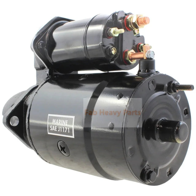 12V 9T Starter Motor 50-65784A1 50-76965A1 Fits for Mercruiser Model 215 5L/302CI 8-Cyl 1970 - 1972