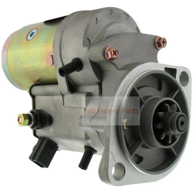 12V 9T Starter Motor 600 - 863 - 1410 721/150840 C600863 - 1410 Fits for Massey Ferguson Windrower B3.3 Cummins Diesel MF9220 2004 - 2006 - Fab Heavy Parts