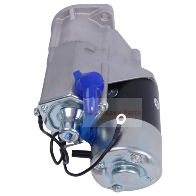 12V 9T Starter Motor Assembly 1J552 - 63010 428000 - 8310 Fits For Kubota SVL90 SVL90C Loader - Fab Heavy Parts