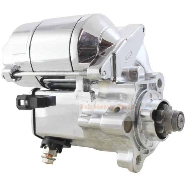 12V 9T Starter Motor RS41130 71-29-18477C 128000-8450 Passform für Harley Davidson Motorrads XLH Sportster 1000cc 1100cc 1200cc 883cc 1981-1990