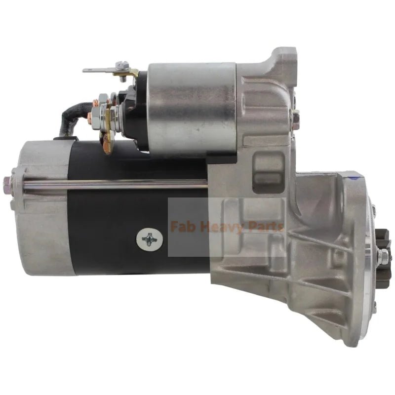 12V 9T Starter Motor S13 - 407A 845 - 2324 91 - 25 - 1224N Fits for Various Models Yanmar 482 (TK 4.82) 486 (TK 4.86) Diesel 1996 - Fab Heavy Parts