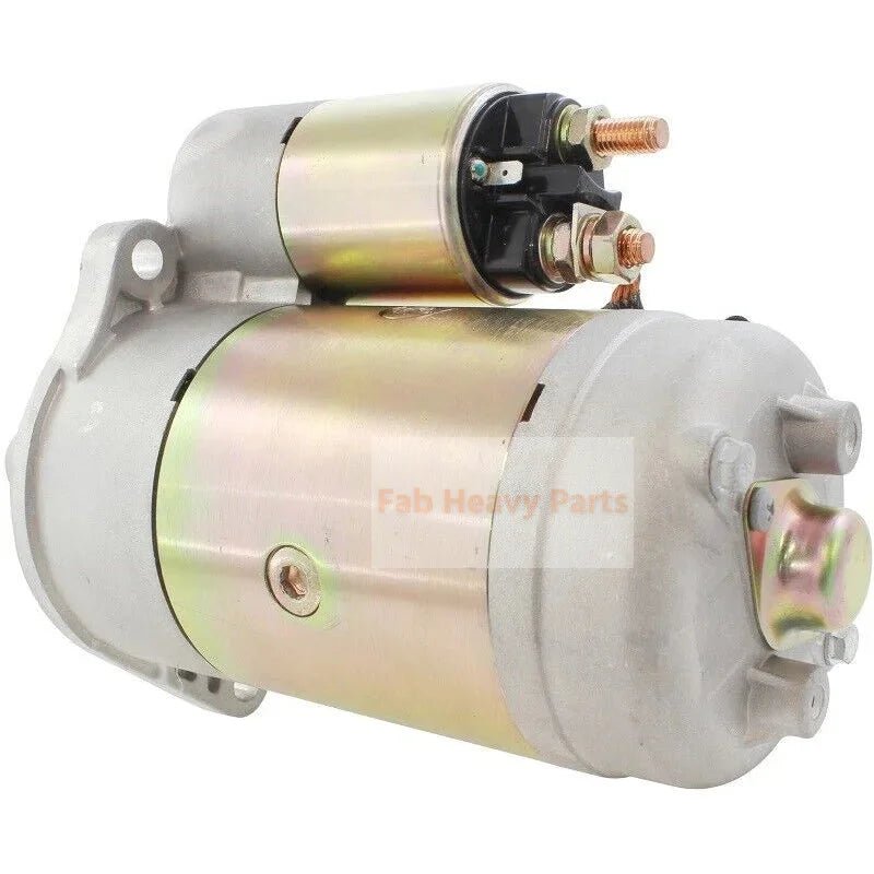 12V 9T Starter Motor TX12433 Fits for Fiat - Hesston 65.46 65.56 65.66 65.88 65.9 70.56 70.65 70.66 70.75 3.6L Diesel 1984 - 1992 - Fab Heavy Parts