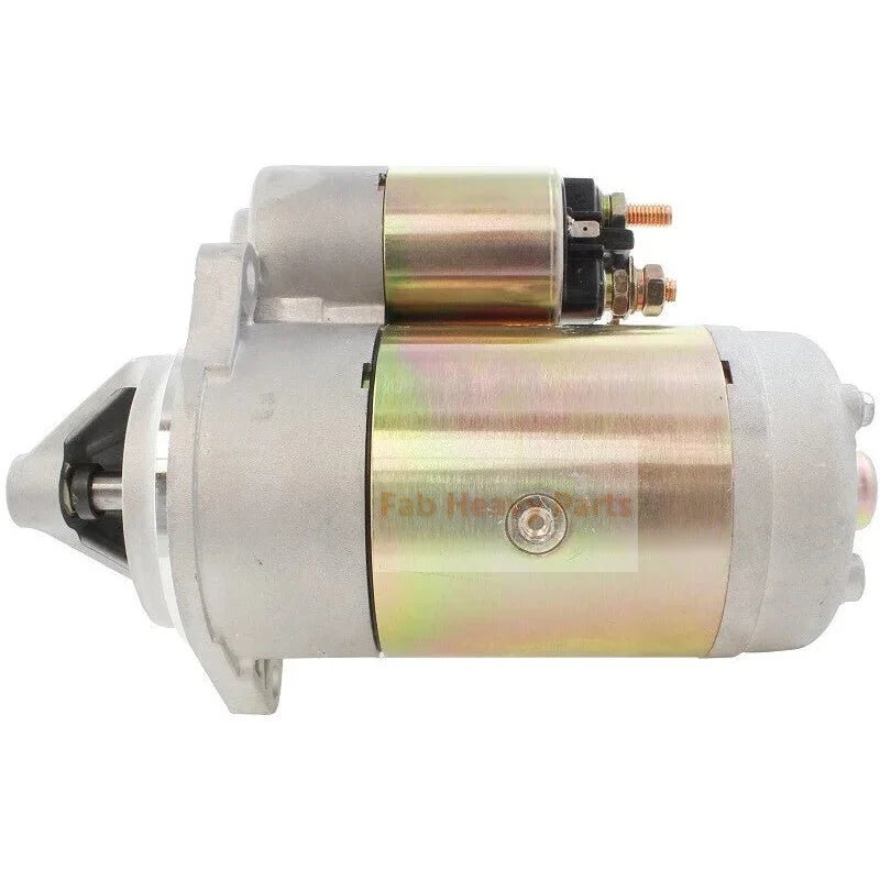 12V 9T Starter Motor TX12433 Fits for Fiat - Hesston 65.46 65.56 65.66 65.88 65.9 70.56 70.65 70.66 70.75 3.6L Diesel 1984 - 1992 - Fab Heavy Parts