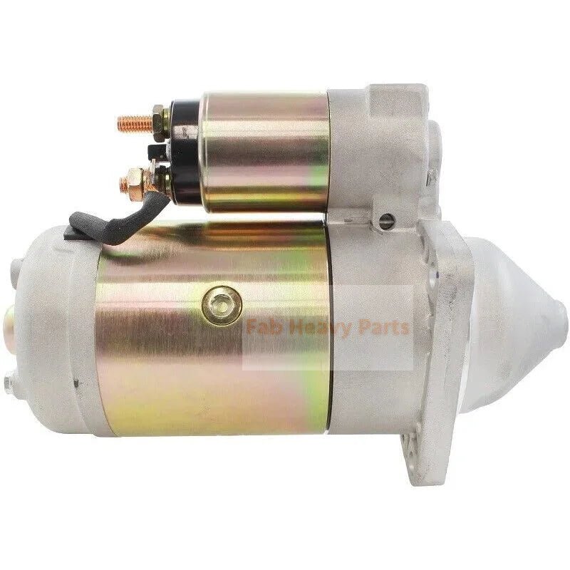 12V 9T Starter Motor TX12433 Fits for Fiat - Hesston 65.46 65.56 65.66 65.88 65.9 70.56 70.65 70.66 70.75 3.6L Diesel 1984 - 1992 - Fab Heavy Parts