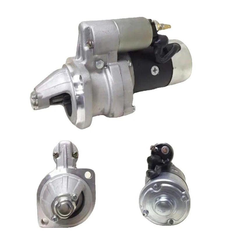 12V 9T Starter Motor YM129953 - 77010 for Yanmar Engine 4TNE98 - Fab Heavy Parts