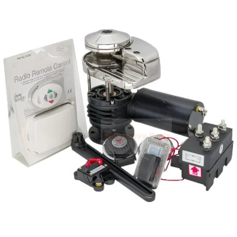 12V DC 1000 Watts Heavy Duty Anchor Winch High Speed Electric Windlass Fits for Boat Car 1654 Lb 100A FO3288 - Fab Heavy Parts