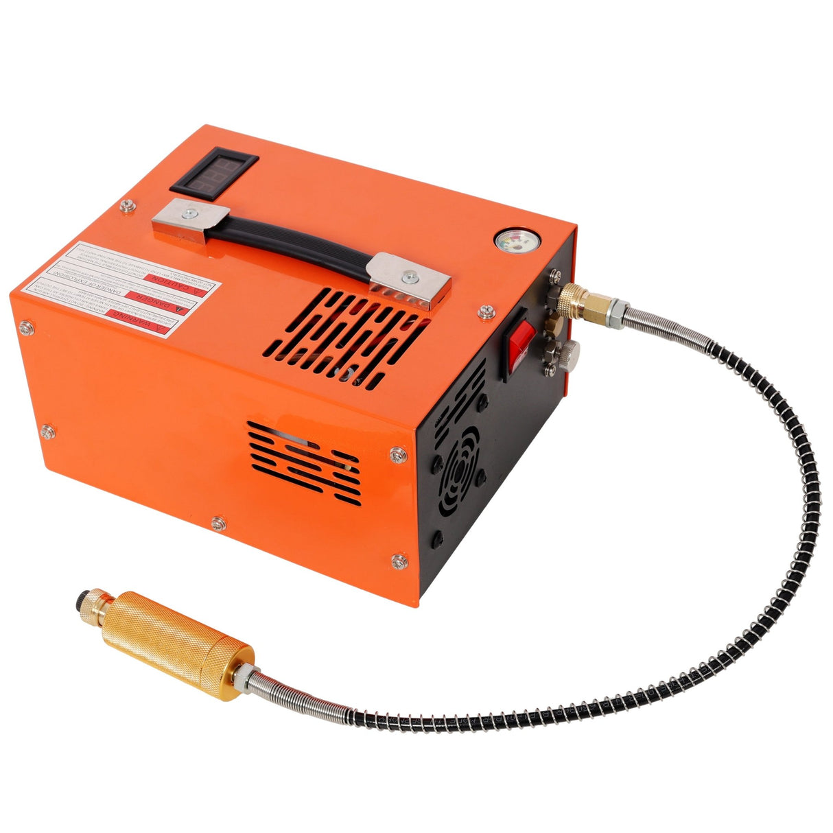 12V DC PCP Air Compressor Portable 4500 Psi Paintball 30MPa Rifle Pump 110V AC High Pressure Pump Scuba Tank Compressor Pump - Fab Heavy Parts