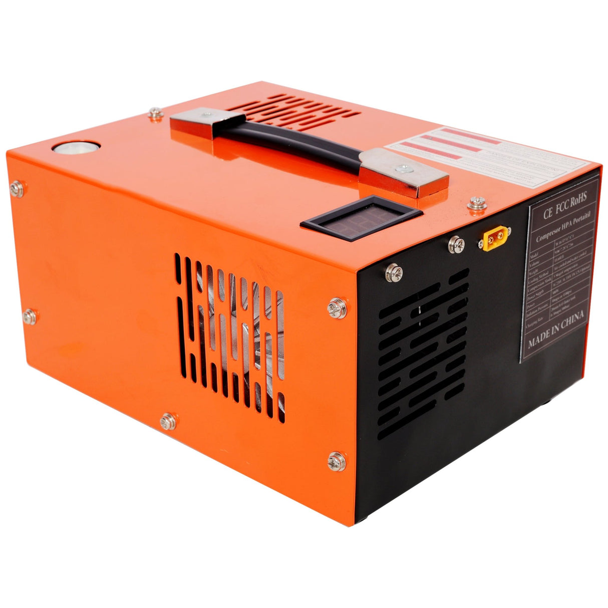 12V DC PCP Air Compressor Portable 4500 Psi Paintball 30MPa Rifle Pump 110V AC High Pressure Pump Scuba Tank Compressor Pump - Fab Heavy Parts