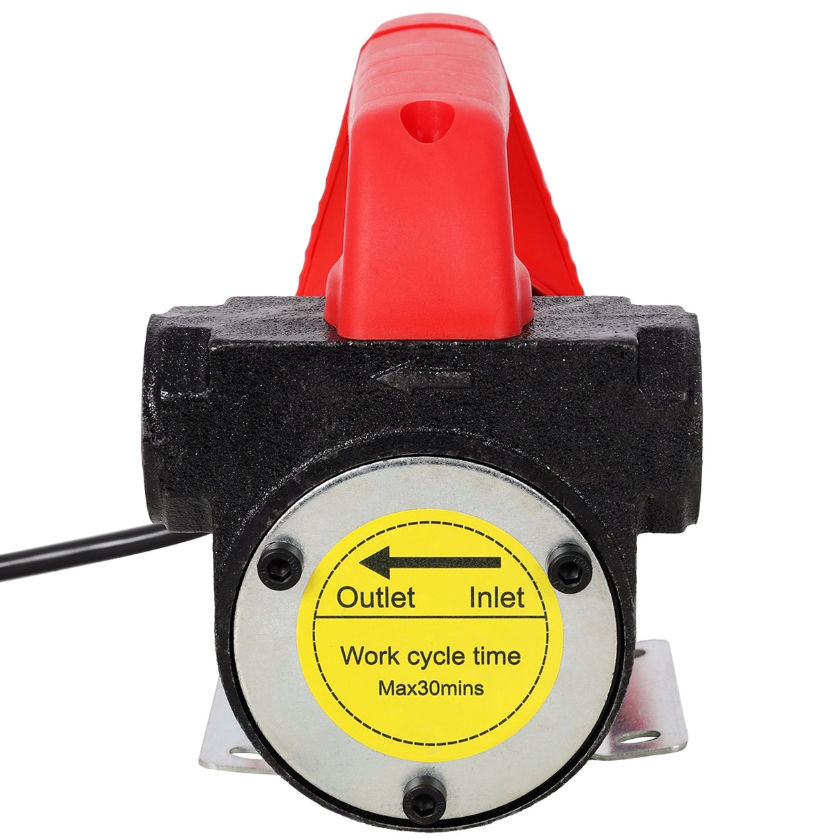 12V DC Portable Self-Priming Diesel Transfer Pump Electric Fuel Extractor with Auto Shut-off Nozzle & Hose Suitable for Diesel Kerosene Machinery Transformer Oil - Fab Heavy Parts