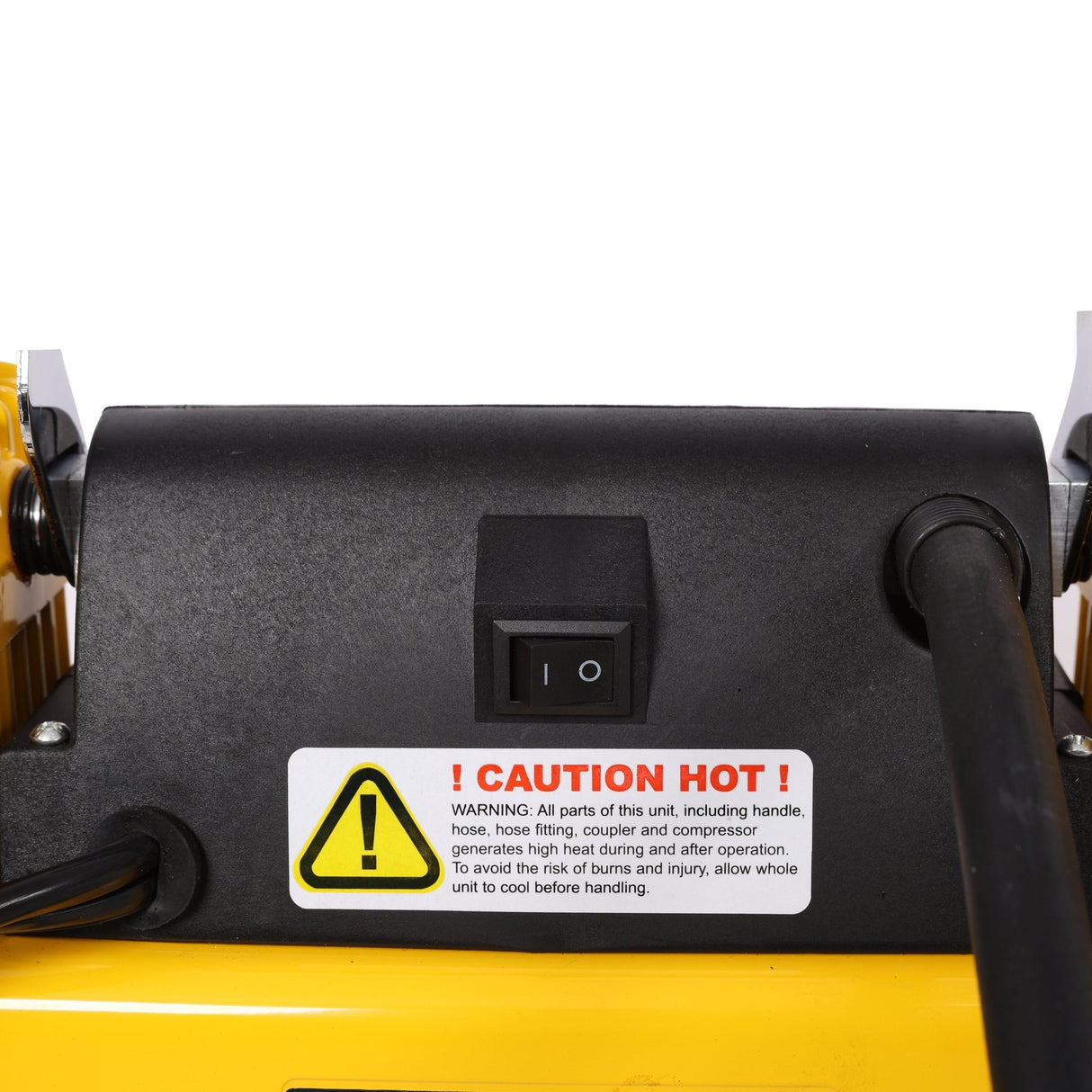 12V Dual Cylinder Heavy Duty Air Compressor Tire Inflator with Pressure Gauge Max 150 PSI - Fab Heavy Parts