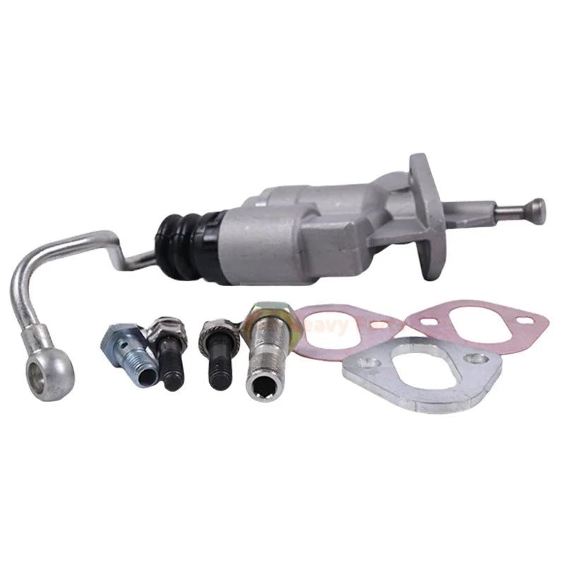 12V Fuel Lift Pump Kit With Line 4988747 3936316 Fits for Cummins Engine 6BT Dodge Ram Pickup Truck 2500 3500 5.9L 1994 - 1998 - Fab Heavy Parts