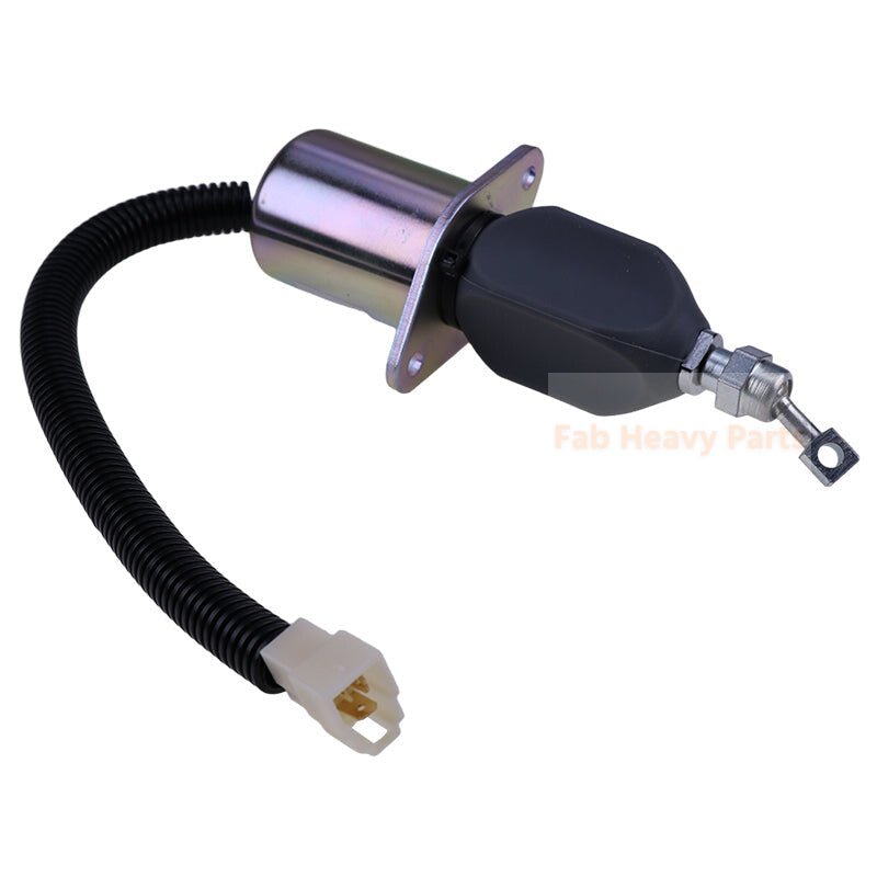 12V Fuel Shutoff Solenoid Valve 1G882 - 60010 SA - 4572 - 12 Fits for Kubota Generator SQ - 1140 - USA SQ - 1200 - USA SQ - 3250 - USA - SW - Fab Heavy Parts