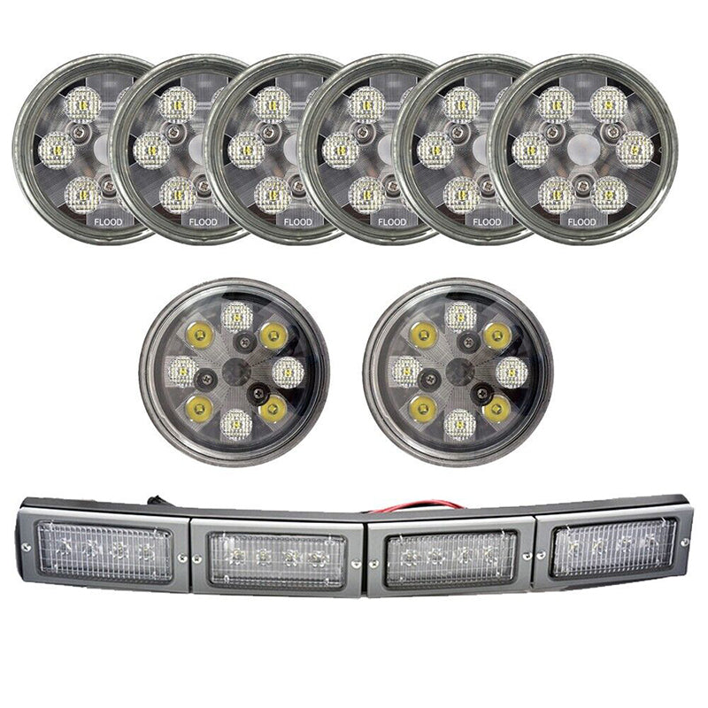 12V Nose LED Conversion Light Kit Fits for John Deere Tractor 4555 4755 4955 4560 4760 4960