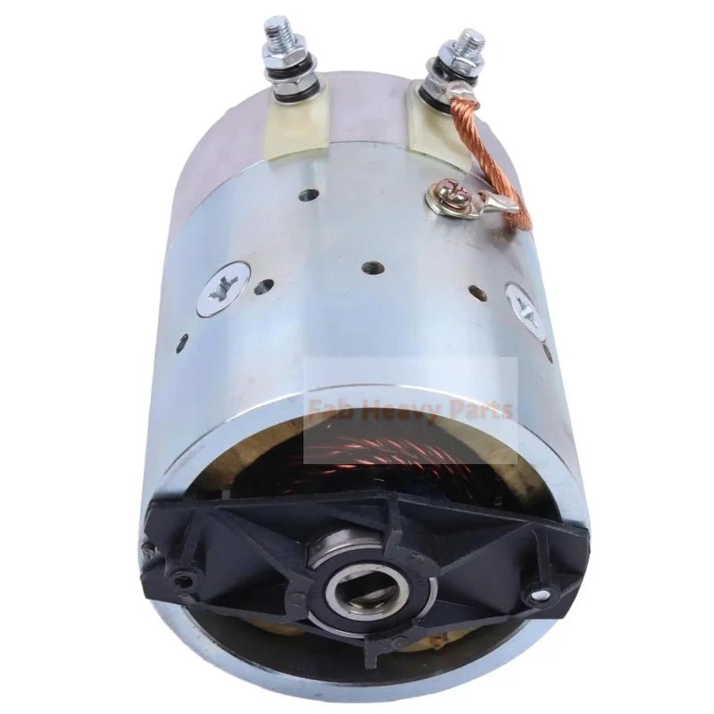 12V Pump Motor 2 Post Double Bearing HYD01563 HYD1563 HYD09328 Fits for BOSS Snow Plow - Fab Heavy Parts