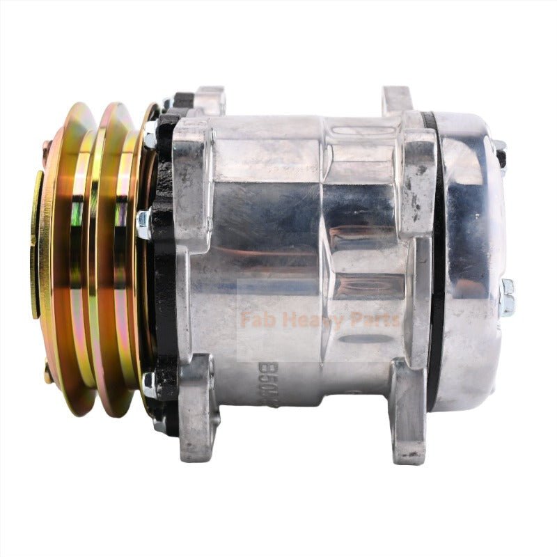 12V SD5H09 A/C Compressor 345 - 4547 3454547 Fits for Caterpillar CAT 259D 279D 289D 299D 257D 277D 287D 236D 246D - Fab Heavy Parts