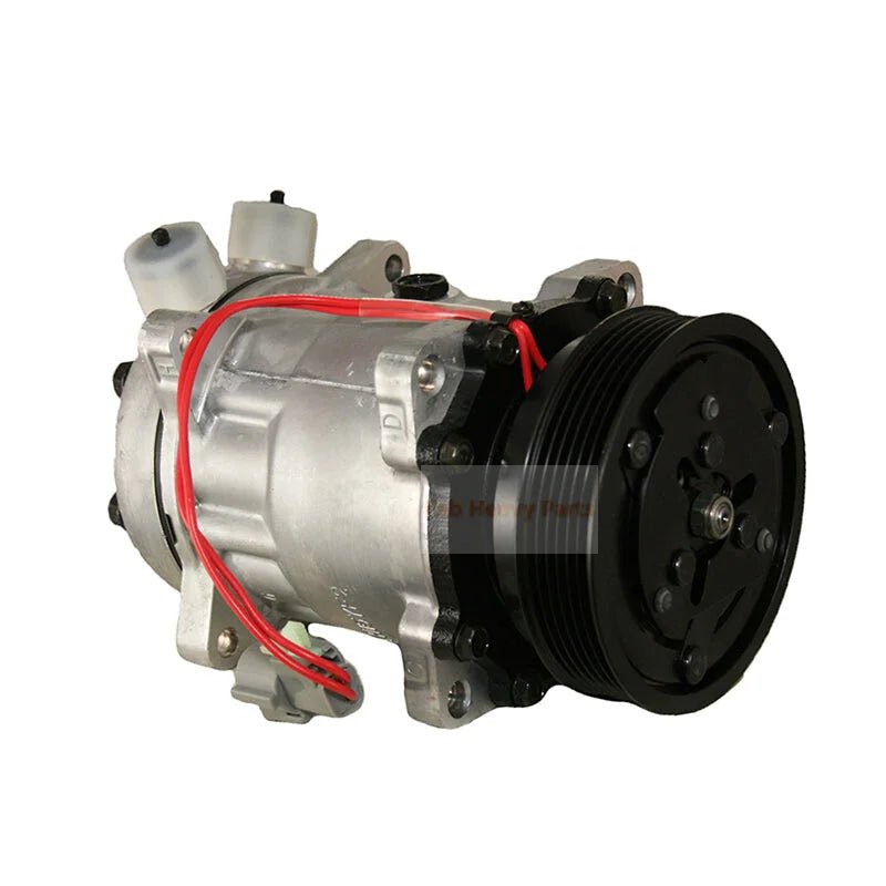 12V SD709 A/C Compressor F7TD19D629AA Fits for ford Motorhome - Fab Heavy Parts