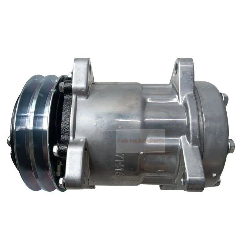 12V SD7H15 4663 A/C Compressor 86508521 Fits for CASE Tractor 2090 2094 2290 2294 2390 2394 2590 2594 3294 New Holland TR87 TR88 TR89 TR97 TR98 TR99 - Fab Heavy Parts