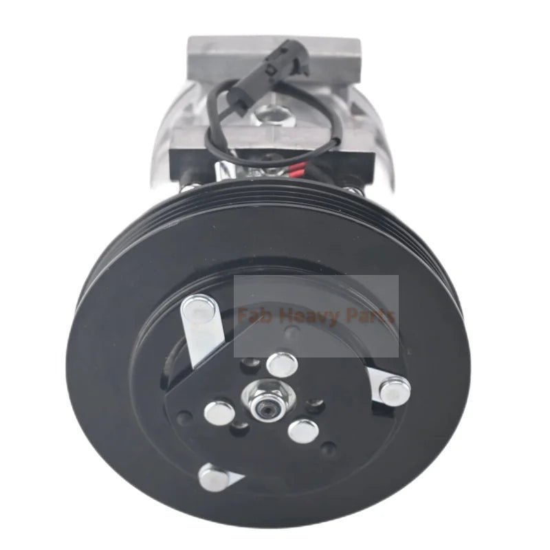 12V SD7H15 A/C Compressor 4105 47693200 84356660 Fits for CASE Loader 121F 21F 221F 321F 570NXT 580N 580SN 590SN - Fab Heavy Parts